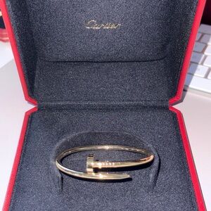 💕Cartier 18K Yellow Gold Juste un Clou Bracelet💕